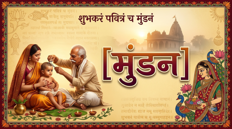 Mundan Muhurat 2026-2027