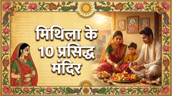 मिथिला के 10 प्रसिद्ध मंदिर