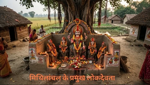 मिथिलांचल के प्रसिद्ध ग्राम देवता और लोकदेवता