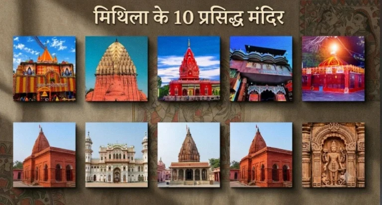 मिथिला के 10 प्रसिद्ध मंदिर