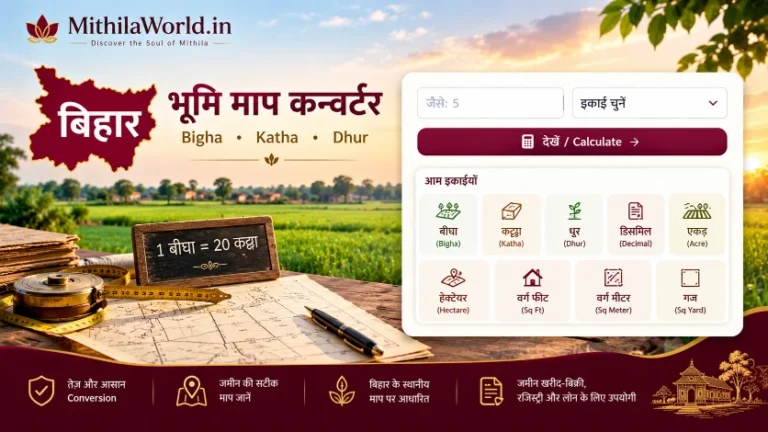 Bihar Land Calculator